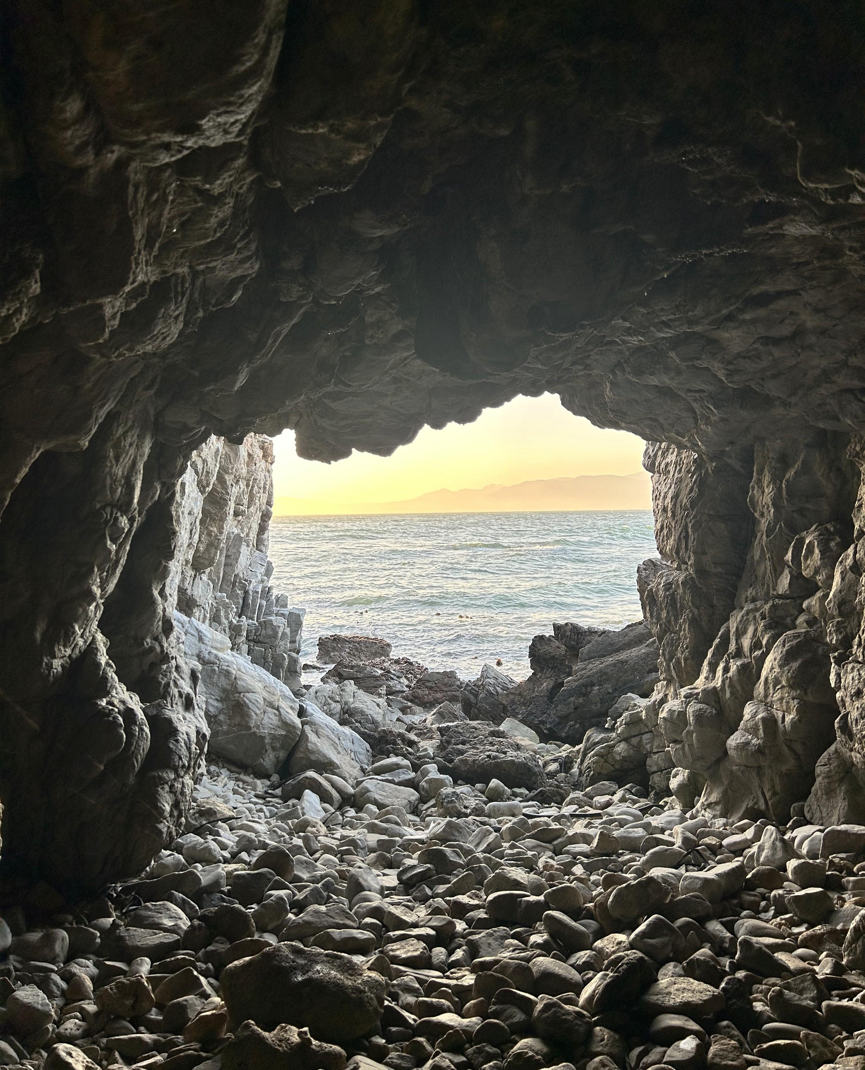 the only way out is through